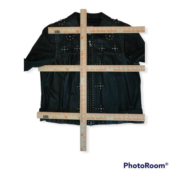 Women's 1W Harley-Davidson Leather Studded Jacket 97158-07VW - Picture 7 of 7